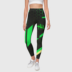 Леггинсы женские Dead by daylight geometry pattern, цвет: 3D-принт — фото 2