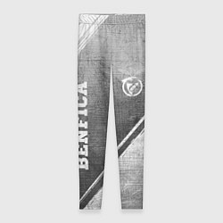 Леггинсы женские Benfica - grey gradient вертикально, цвет: 3D-принт