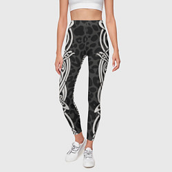 Леггинсы женские Скандинавский кельтский узор, цвет: 3D-принт — фото 2
