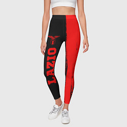 Леггинсы женские Lazio - red gradient по-вертикали, цвет: 3D-принт — фото 2