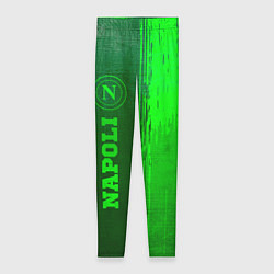 Леггинсы женские Napoli - green gradient по-вертикали, цвет: 3D-принт