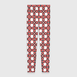 Леггинсы женские Скандинавское плетение, цвет: 3D-принт