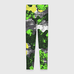 Женские легинсы Камуфляж из брызг краски