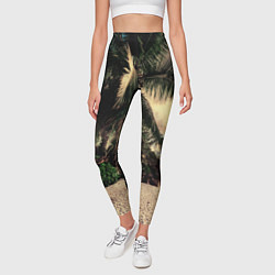 Леггинсы женские The island, цвет: 3D-принт — фото 2