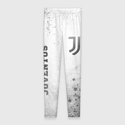 Леггинсы женские Juventus - white gradient вертикально, цвет: 3D-принт