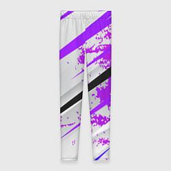 Женские легинсы Color white light pink