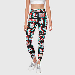 Леггинсы женские Fortnite glitch game, цвет: 3D-принт — фото 2
