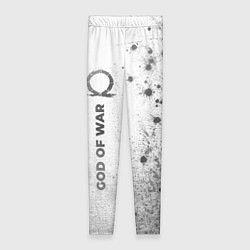 Леггинсы женские God of War - white gradient по-вертикали, цвет: 3D-принт