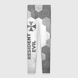 Леггинсы женские Resident Evil - white gradient по-вертикали, цвет: 3D-принт