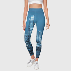 Леггинсы женские City, цвет: 3D-принт — фото 2