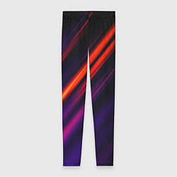 Леггинсы женские Multicolored, цвет: 3D-принт