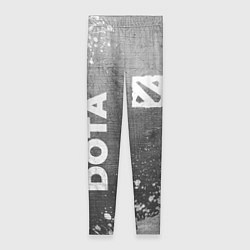 Леггинсы женские Dota - grey gradient вертикально, цвет: 3D-принт
