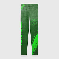 Леггинсы женские Dark Souls - green gradient вертикально, цвет: 3D-принт