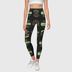 Леггинсы женские Easter holidays, цвет: 3D-принт — фото 2