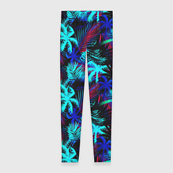 Женские легинсы Palm blue light blue