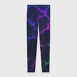 Женские легинсы Неоновый разлом
