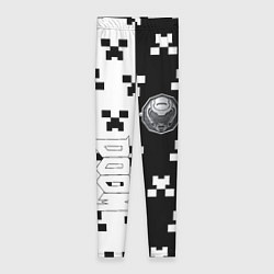 Леггинсы женские Doom x minecraft pattern, цвет: 3D-принт