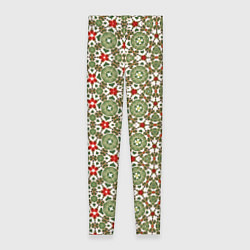 Леггинсы женские Геометрическая метаморфоза, цвет: 3D-принт