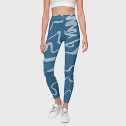 Леггинсы женские Геометрический узор, цвет: 3D-принт — фото 2