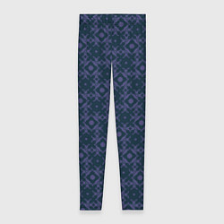 Леггинсы женские Геометрический монохромный паттерн, цвет: 3D-принт