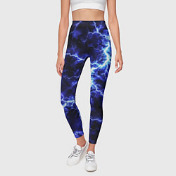 Леггинсы женские Мощнейший разряд молнии, цвет: 3D-принт — фото 2