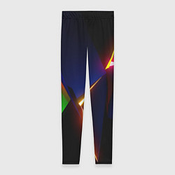 Леггинсы женские Neon colored geometric, цвет: 3D-принт