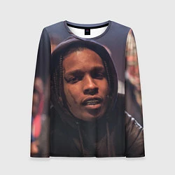 Женский лонгслив ASAP Rocky: Black Hip-Hop