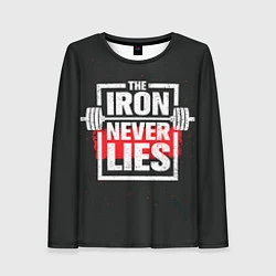 Лонгслив женский The iron never lies, цвет: 3D-принт