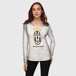 Лонгслив женский Juventus3, цвет: 3D-принт — фото 2