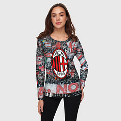 Лонгслив женский Milan FC, цвет: 3D-принт — фото 2