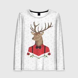 Женский лонгслив Christmas Deer