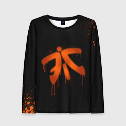 Женский лонгслив Fnatic: Black collection