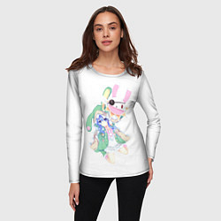Лонгслив женский Yoshino Himekawa and the one - eyed hare, цвет: 3D-принт — фото 2