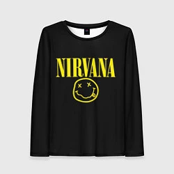 Женский лонгслив Nirvana Rock