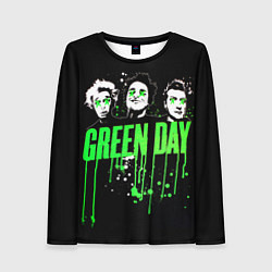 Женский лонгслив Green Day: Acid eyes