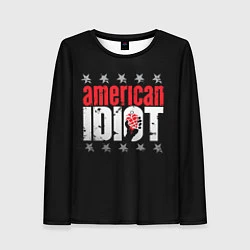 Женский лонгслив Green Day: American idiot