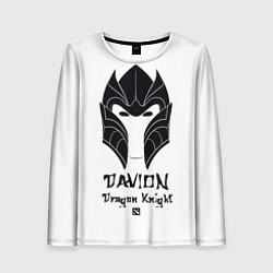 Лонгслив женский Davion: Dragon Knight, цвет: 3D-принт