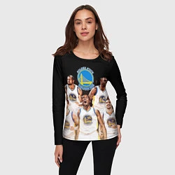 Лонгслив женский Golden State Warriors 5, цвет: 3D-принт — фото 2