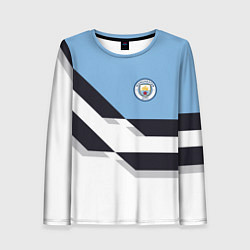 Женский лонгслив Manchester City FC: White style