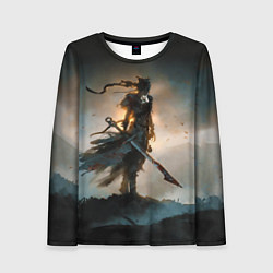 Лонгслив женский HellBlade, цвет: 3D-принт