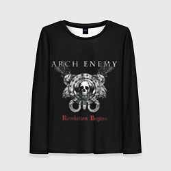 Лонгслив женский Arch Enemy: Revolution Begins, цвет: 3D-принт