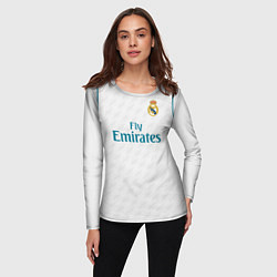 Лонгслив женский Real Madrid FC: Isco Home 17/18, цвет: 3D-принт — фото 2
