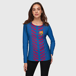 Лонгслив женский FC Barcelona: Creative, цвет: 3D-принт — фото 2