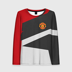 Женский лонгслив FC Manchester United: Sport Geometry