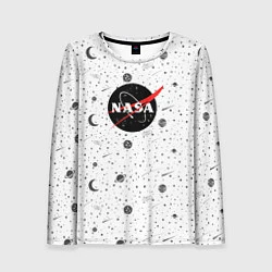 Женский лонгслив NASA: Moonlight