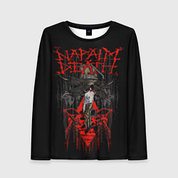Женский лонгслив Napalm Death