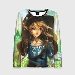 Лонгслив женский Girl of Link, цвет: 3D-принт