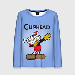 Женский лонгслив Cuphead Dab