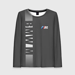 Лонгслив женский BMW 2018 M Sport, цвет: 3D-принт
