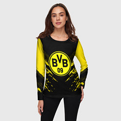 Лонгслив женский Borussia FC: Sport Fashion, цвет: 3D-принт — фото 2